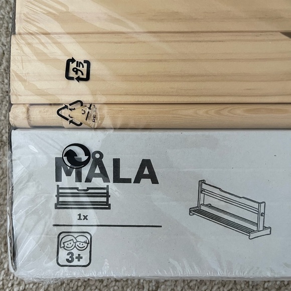 IKEA Other Ikea Mala Tabletop Paper Roll Dispenser Natural Wood New